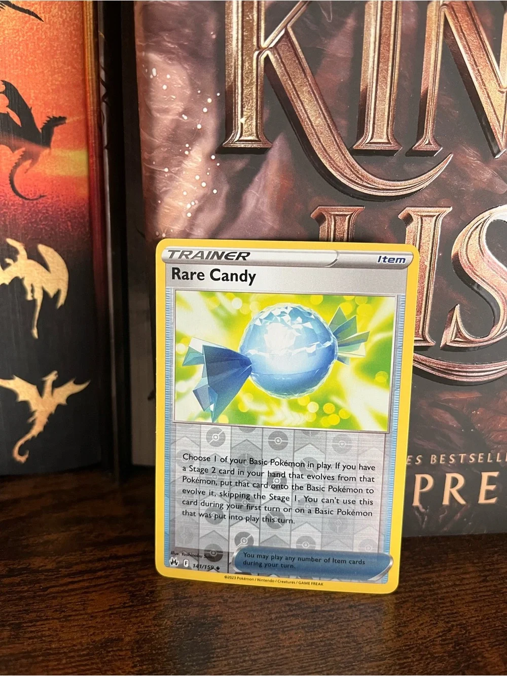 Rare Candy Trainer Card Pokemon Crown Zenith Reverse Holo 141/159